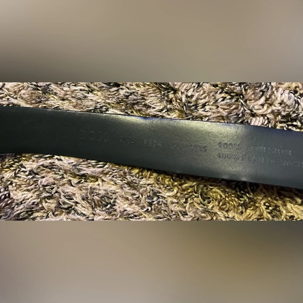 Hugo Boss Belt Black 34